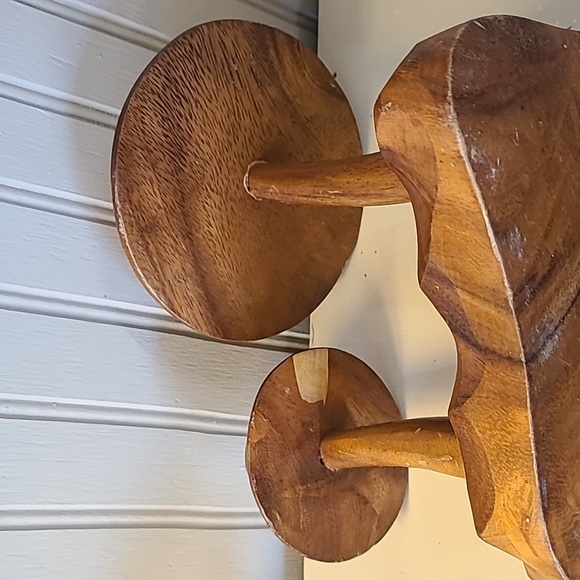 Vintage Mid-Century Mushroom Hors d'oeuvre Holder - Picture 8 of 13